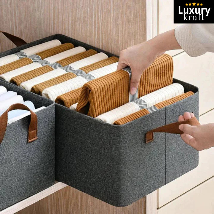 WardrobeBox™ Compact Foldable Organisers | COMBO PACK 🔥