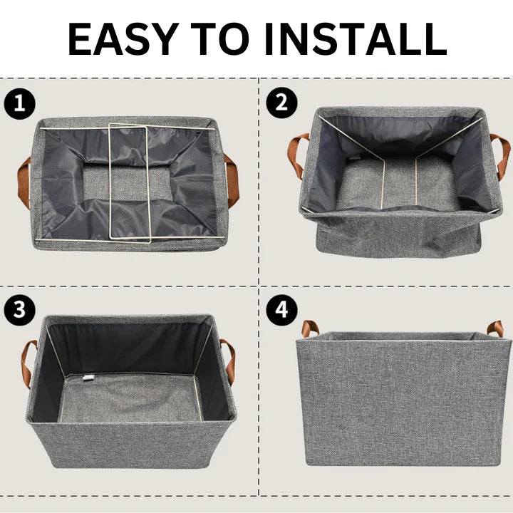 WardrobeBox™ Compact Foldable Organisers | COMBO PACK 🔥
