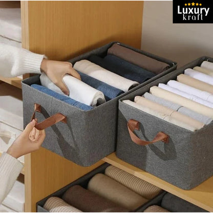 WardrobeBox™ Compact Foldable Organisers | COMBO PACK 🔥