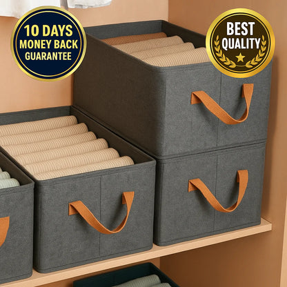 WardrobeBox™ Compact Foldable Organisers | COMBO PACK 🔥